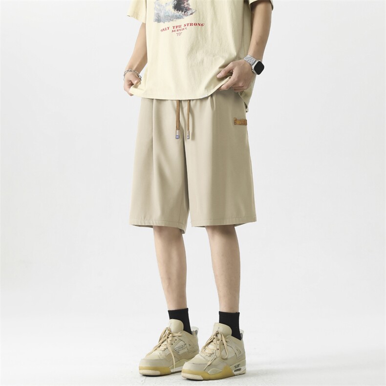 夏季薄款外穿潮牌宽松大码篮球速干休闲五分裤子DK513-特批17,男装牛仔裤,星座718-1