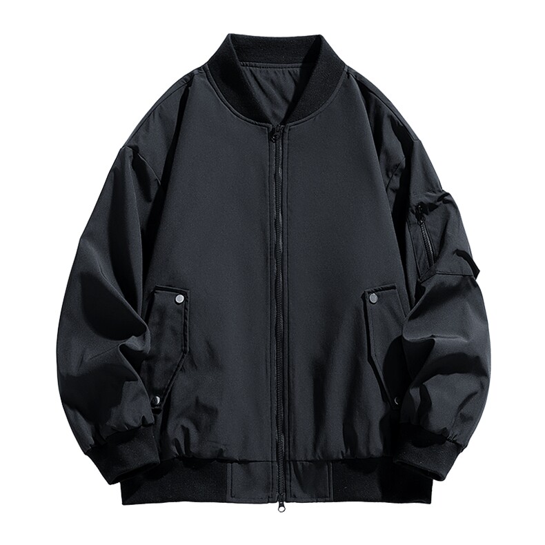 春季新款宽松棒球服男休闲简约百搭潮流夹克上衣外套,男装夹克,星座410-6（原星座1304-1）