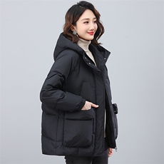 2026冬季时尚简约优雅休闲潮流厚实保暖羽绒服，女装羽绒服，天丽