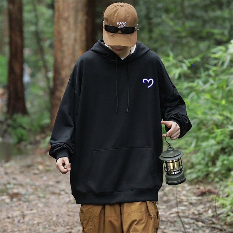 W08连帽卫衣秋装新款大码外套班服印花港风文艺休闲男女装学生朝，女装短外套，星座115A-3