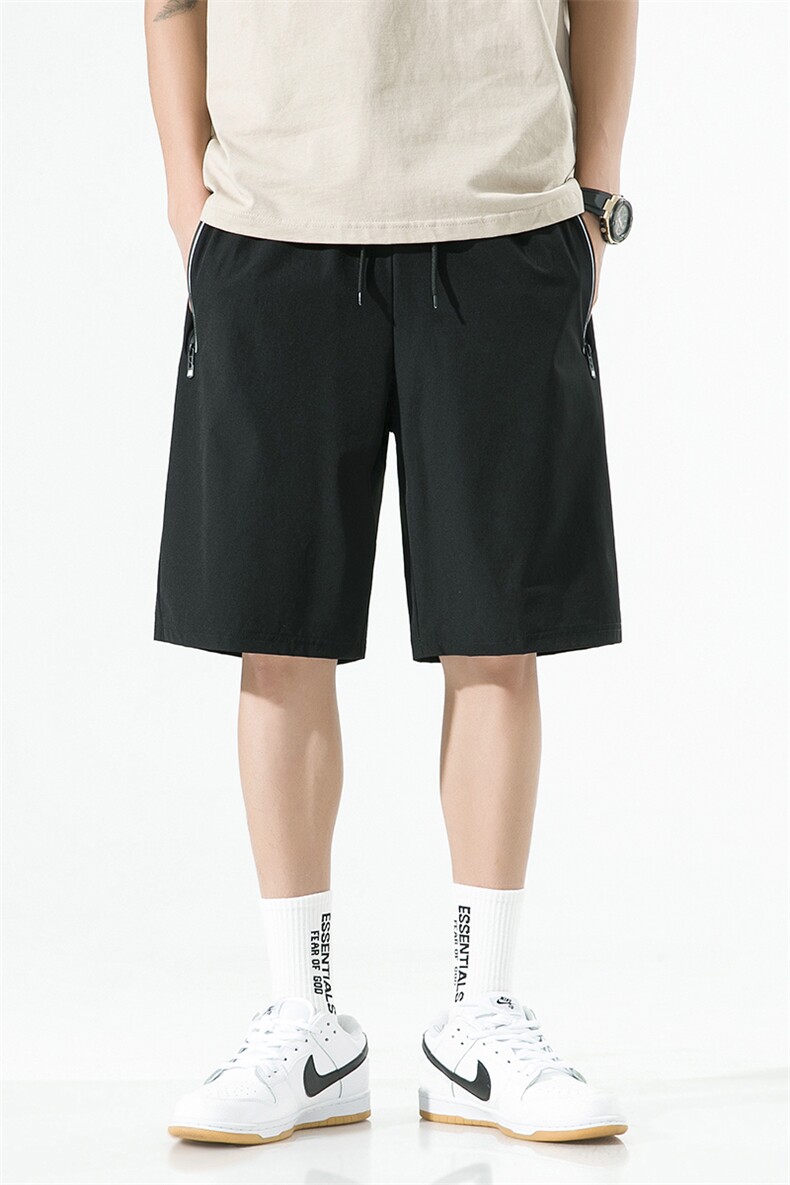 205-M-5XL短裤男夏季薄款男装运动休闲潮牌五分裤宽松大裤衩裤子,男装牛仔裤,星座1204