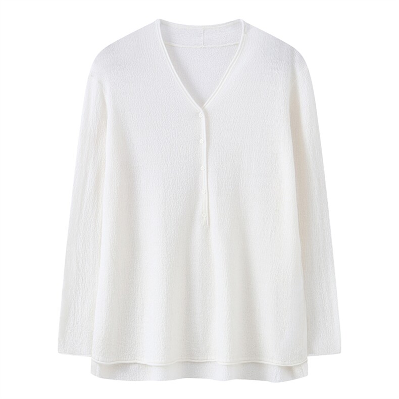2025年秋季新款百搭杨子衫V领宽松，女装羊毛衫，星纬羊绒