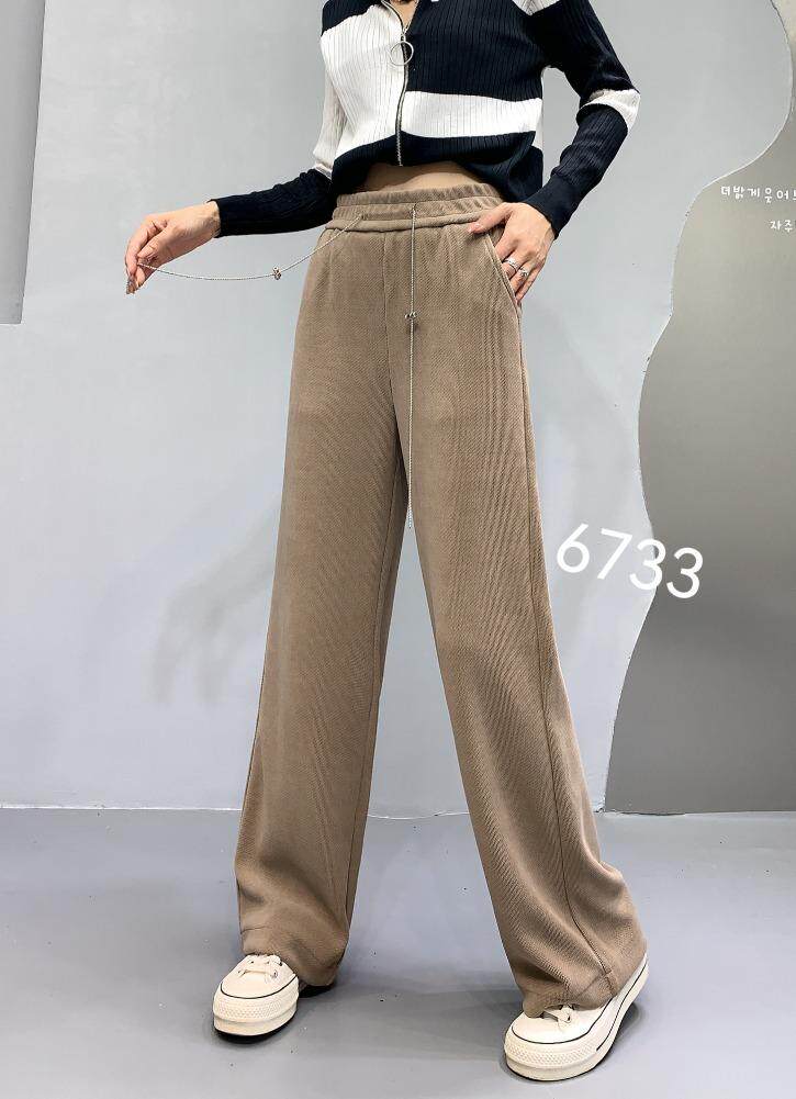 雪尼尔面料链条绳阔腿裤，其它，帝瀛 DY