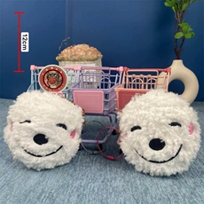 喜乐毛绒制造工厂 3寸笑脸零钱包（百个起售）