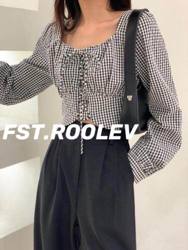 抽绳上衣，女装，FST