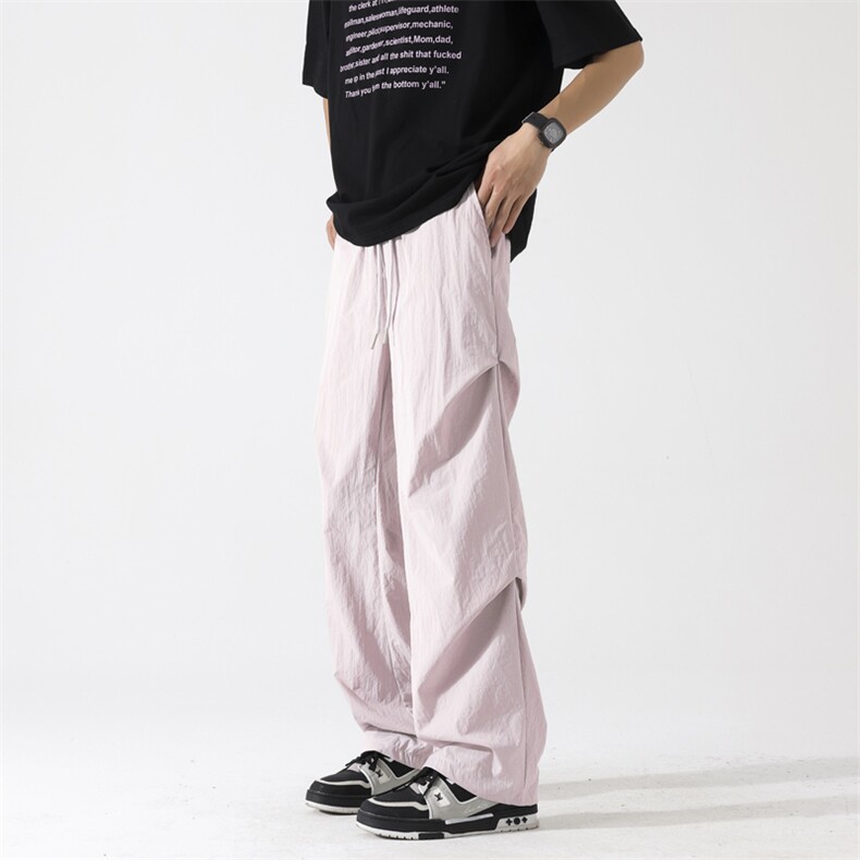 量大优供视频夏季直筒宽松阔腿男女休闲裤CK31特P28控58M-4XL,男装休闲裤,电商B325
