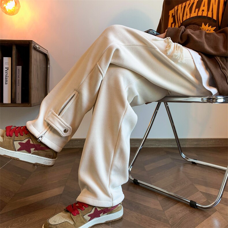 冬季重磅欧棉绒加绒加厚休闲裤子313A-1-NK71-P60加绒P70控78,男装休闲裤,星座808A-1