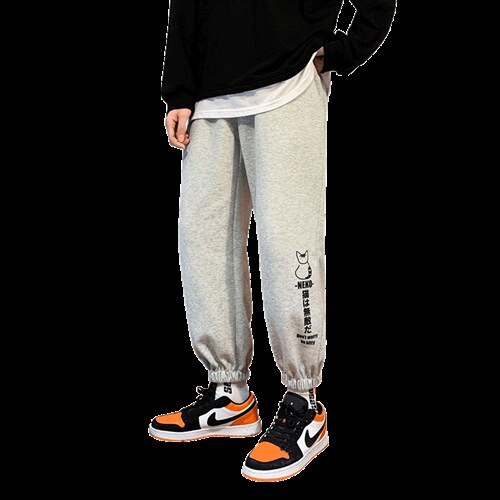 休闲裤子男2024春秋韩版潮流束脚修身时尚薄款长裤A161-G231-P35，男装休闲裤，电商A161-2