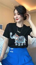 夏款重工钉珠小象T，其它，克丽丝汀娜