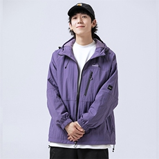 秋季高品质中性风潮流冲锋衣时尚简外套夹克CYJK9267P-75控价129，男装夹克，电商A128