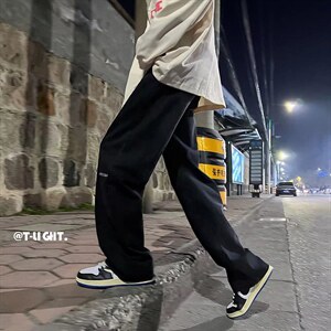 新款春季水洗牛仔裤直筒修身N1550P40图片