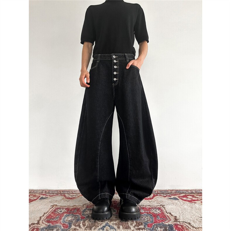 903-AK046-特P55【S-3XL】原牛弯刀牛仔裤4,男装牛仔裤,星座903