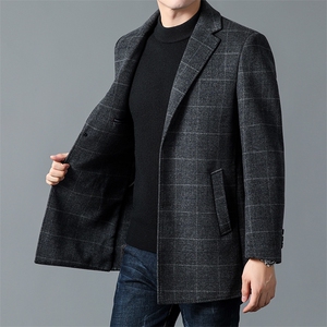 BEN22802钱塘2020-2中年男士冬季厚款时尚休闲百搭西服P260图片