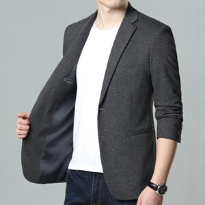 BV303钱塘2020-2秋冬季男装西服时尚潮流修身男士外套数据好P130图片