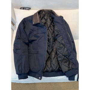 【网图慎用】6色夹克棉衣 皮领夹克外套 KD168-P110 现货,男装夹克,电商A466