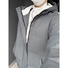 现货高品质美式高街冬季重磅三防加厚羽绒棉衣连帽冲锋外套厚，男装棉衣，电商A486-1
