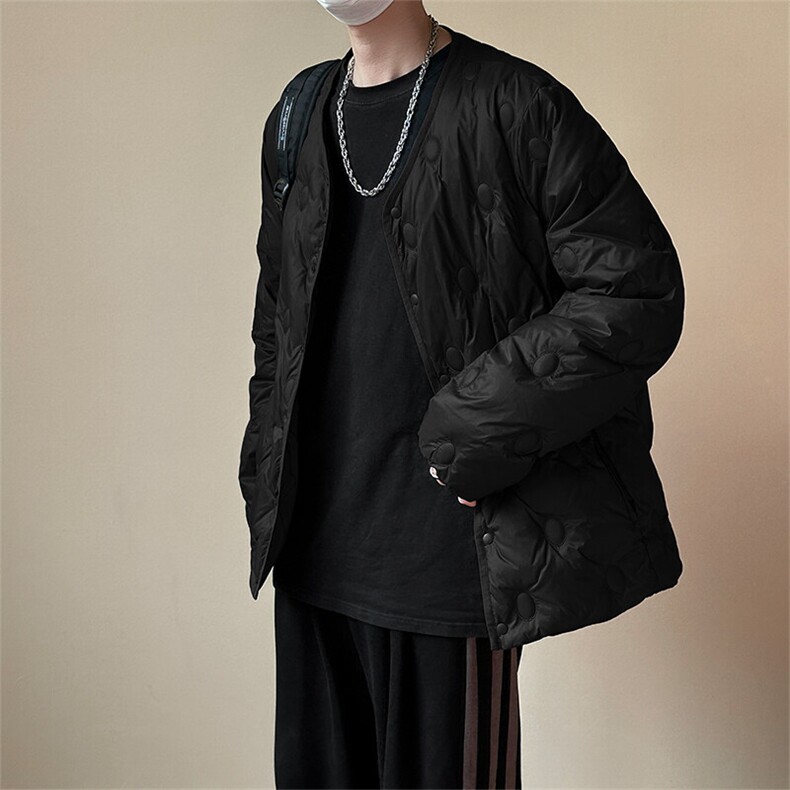 2025冬季白鸭绒外套休闲外穿内搭轻薄款羽绒服男A351-AY2515-p155,男装羽绒服,电商A351