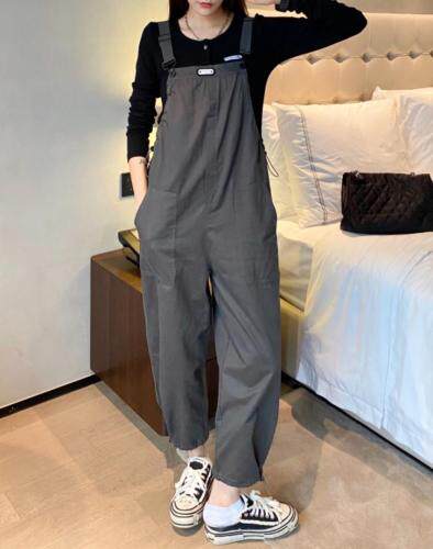 【现货】秋季新款时尚潮流休闲背带裤，其它，你别走