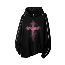 得物供货、复合重磅420克现货连帽卫衣宽松HD019-1-WYT25266-P45，男装卫衣，电商019-1