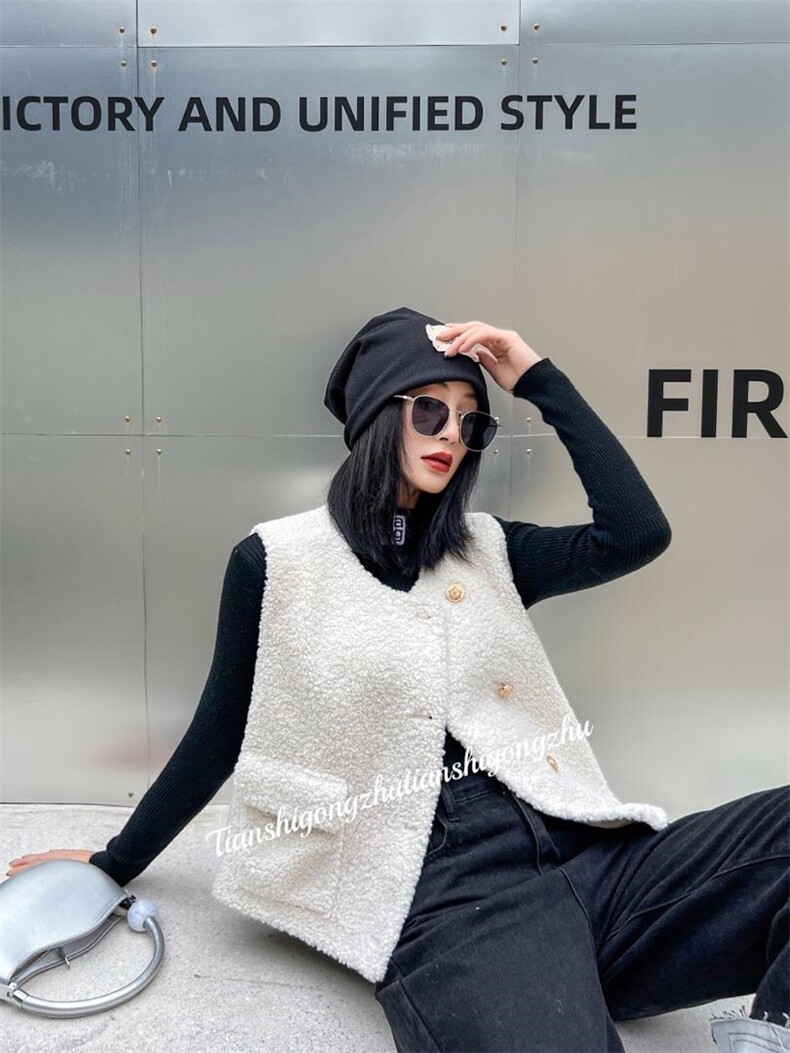 毛毛衣马夹外套，女装针织衫/毛衣，天使公主