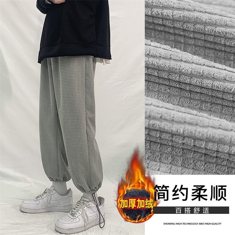 秋冬舒适百搭加绒加厚休闲裤 TY040-1特批35-加绒特批40图片
