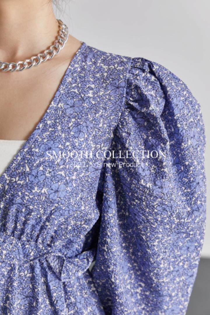 碎花连衣裙，女装连衣裙，SMOOTH