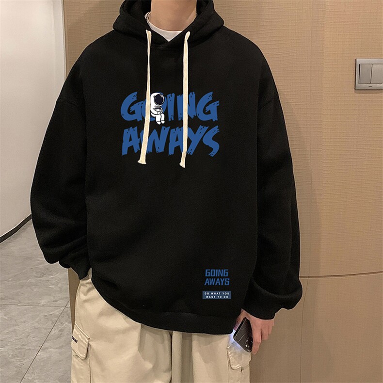 纯棉连帽卫衣男大码运动帽衫宽松薄WY2230-P35,男装卫衣,电商A040