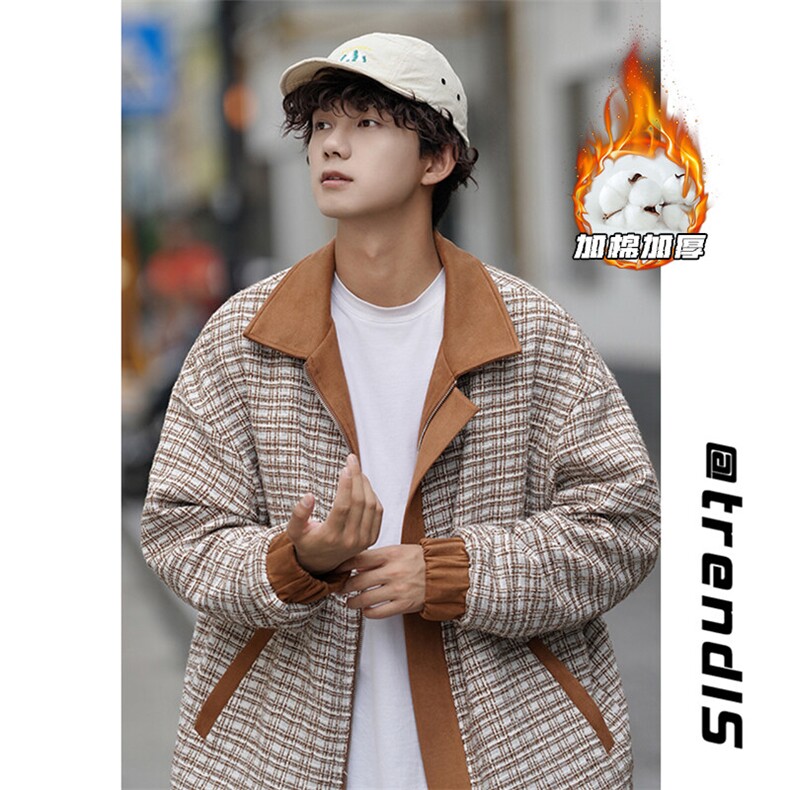 2023HJ23542加厚cityboy大码两面穿加棉夹克M-5XHJ23788-P140,男装夹克,电商A022
