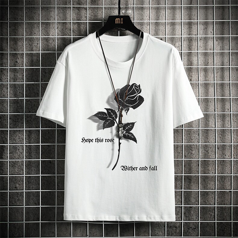 纯棉短袖t恤男大码半袖打底衫宽松体恤衫 网格挂拍 DX17279-P20图片