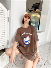 时尚潮流欧货大版T恤，女装T恤，泽妤