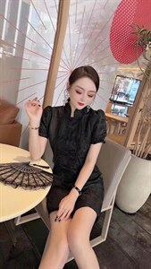 风盘扣连衣裙,女装连衣裙,天使公主