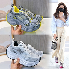 吸膜底老爹鞋女2024春季新款增高鞋休闲女鞋百搭运动鞋女厚底潮鞋，女鞋休闲鞋，电商A223