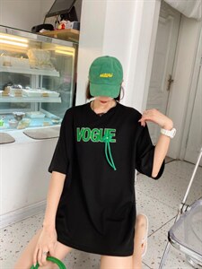 现货欧货烫钻大版T恤图片
