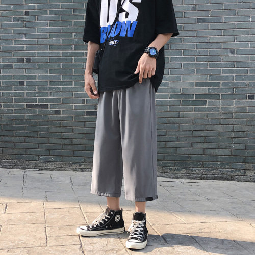 2023夏季港风男士宽松大码潮流休闲百搭运动裤 1211-特批20图片