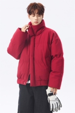 支持二开冬装加棉加厚立领棉服男女棉衣外套光板面包服M816-P70，男装棉衣，电商A441