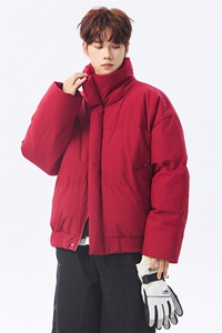支持二开 冬装加棉加厚立领棉服男女棉衣外套光板面包服 M816-P70图片