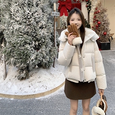 现货新款2178-P275-K399羽绒服白鸭绒，女装羽绒服，韩然一族