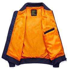 现货外套男飞行员夹克教练春秋冬加棉大码工装机车服棒球服棉，男装夹克，星座910A