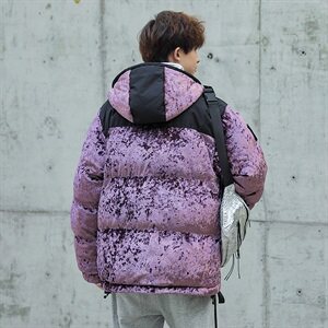 港风2021年新款情侣面包服加厚短款棉服帅气潮男 A436-896图片