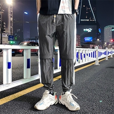 2021秋冬宽松工装裤发光条A222B，男装休闲裤，星座304A-1