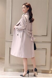 中长款西装风衣女春秋季2025年新款气质收腰显瘦早春今年流行外套图片