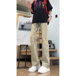 美式牛仔裤嘻哈ins潮高街潮流痞帅情侣长裤 KZ20K7054--TP45,男装牛仔裤,电商A247C