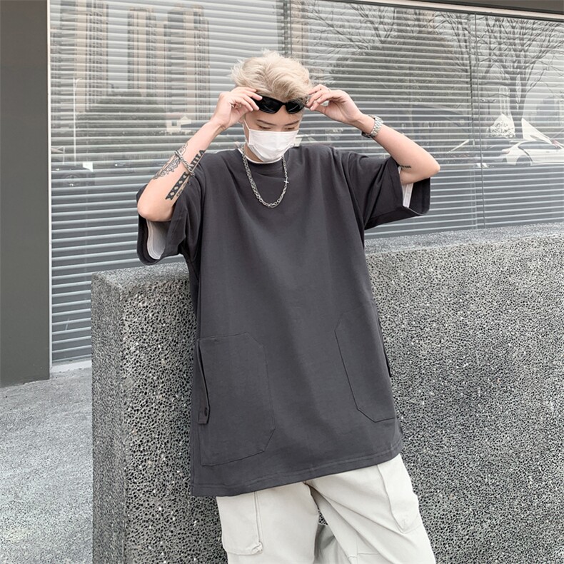 短袖T恤男款夏季ins潮牌宽松休闲上衣T128-P35,男装T恤,星座308B-2
