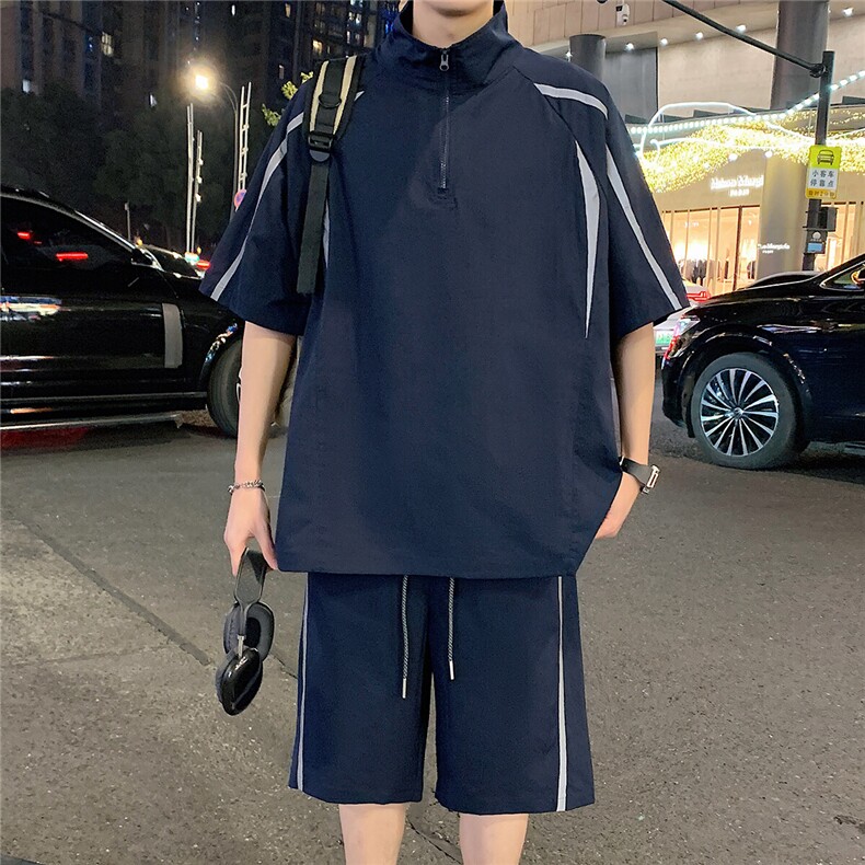 新款休闲套装图片
