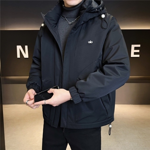 标90 男羽绒服连帽休闲外套 男冲锋衣羽绒服 A329-YR2566-P285图片