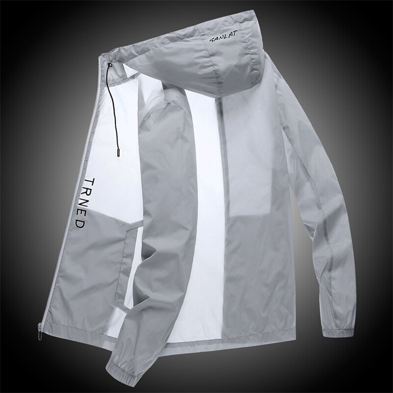 冰丝防晒衣男超薄透气薄款防紫外线夏季新款男防晒服F2086-P20，男装防晒衣，星座1206（原A206）