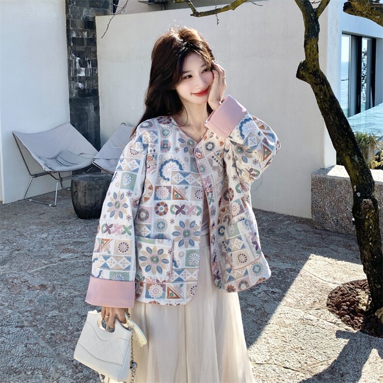 新款有货定制面料风外套5529P175K288,女装短外套,2C176