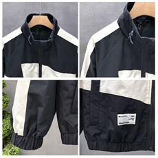 横条牛津双层夹克潮文艺流行简约时尚百搭原宿新款气质HH8153P62，男装夹克，星座1013-5