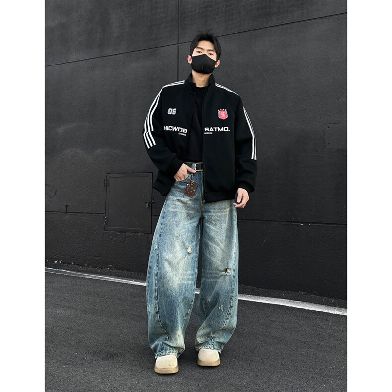三条杆开衫绣花外套男cp103-特p：70,男装卫衣,电商B371