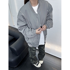 现货灰色三防面料夹棉棉服拉链多功能棉衣潮男JMF33-特p100，男装棉衣，星座910A